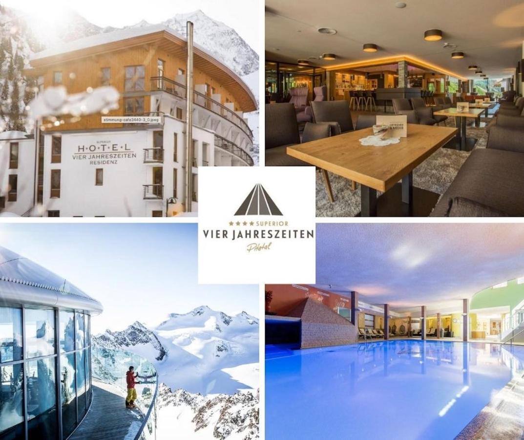 Hotel Vier Jahreszeiten Sankt Leonhard im Pitztal Exterior foto